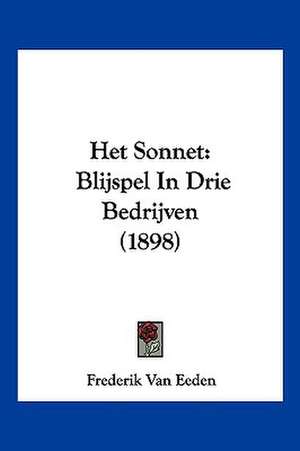 Het Sonnet de Frederik Van Eeden