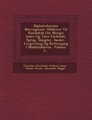 Diplomatarium Norvegicum: Oldbreve Til Kundskab Om Norges Indre Og Ydre Forholde, Sprog, Slaegter, Saeder, Lovgivning Og Rettergang I Middelalde de Gustav Strom