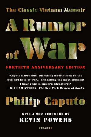 A Rumor of War de Philip Caputo