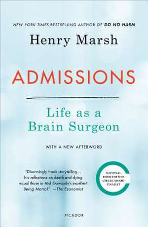 Admissions de Henry Marsh