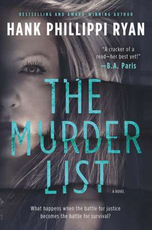 Murder List de Hank Phillippi Ryan