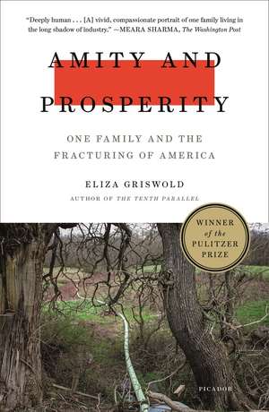 Amity and Prosperity de Eliza Griswold