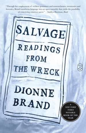 Salvage de Dionne Brand