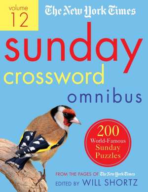 The New York Times Sunday Crossword Omnibus Volume 12 de New York Times