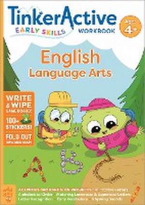 TinkerActive Early Skills English Language Arts Workbook Ages 4+ de Kate Avino