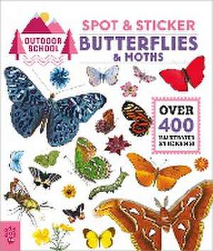 Outdoor School: Spot & Sticker Butterflies & Moths de Odd Dot