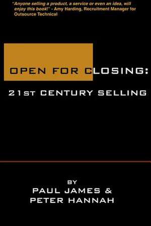 Open for Closing de Peter Hannah