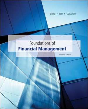 Foundations of Financial Management with Time Value of Money card de Stanley Block