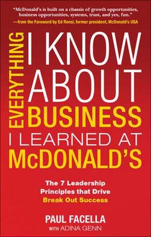 Everything I Know About Business I Learned at McDonalds de Paul Facella