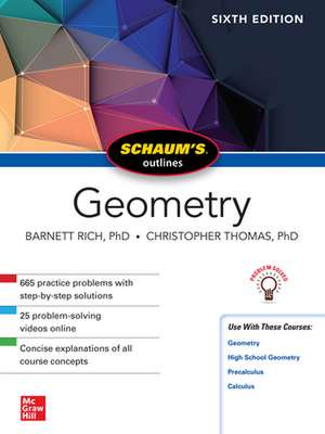 Schaum's Outline of Geometry, Sixth Edition de Christopher Thomas