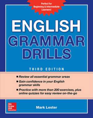 English Grammar Drills, Second Edition de Mark Lester