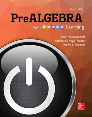 Loose Leaf Version Prealgebra with P.O.W.E.R. Learning de Sherri Messersmith