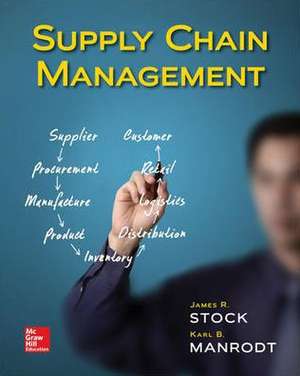 Loose Leaf for Supply Chain Management de James R Stock