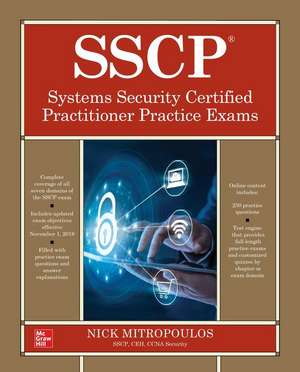 SSCP Systems Security Certified Practitioner Practice Exams de Nick Mitropoulos