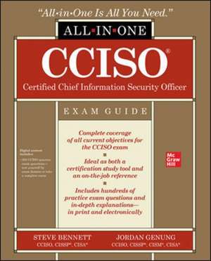 CCISO Certified Chief Information Security Officer All-in-One Exam Guide de Steven Bennett