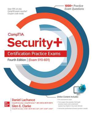 CompTIA Security+ Certification Practice Exams, Fourth Edition (Exam SY0-601) de Daniel Lachance