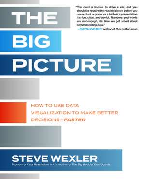 The Big Picture: How to Use Data Visualization to Make Better Decisions—Faster de Steve Wexler