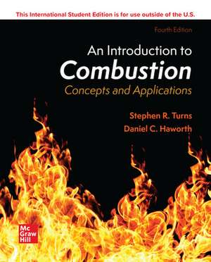 ISE An Introduction to Combustion: Concepts and Applications de Stephen Turns