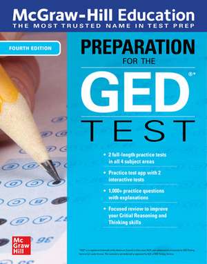 McGraw-Hill Education Preparation for the GED Test, Fourth Edition de México McGraw Hill Editores