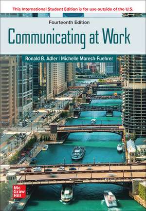 Communicating at Work ISE de Freda Adler