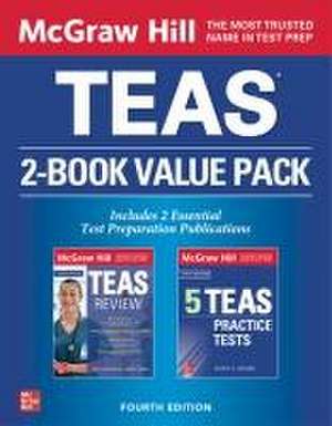 McGraw Hill TEAS 2-Book Value Pack de Kathy A. Zahler