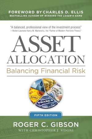 Asset Allocation 5e (Pb) de Roger C Gibson