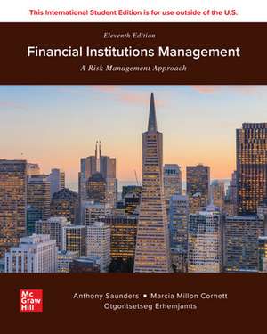 Financial Institutions Management ISE de Anthony Saunders