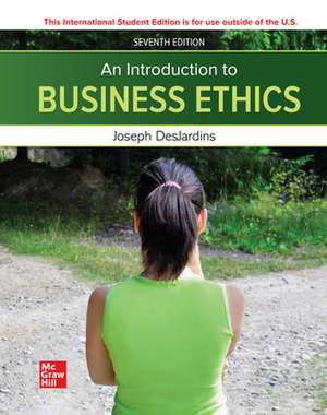 An Introduction to Business Ethics ISE de Joseph DesJardins