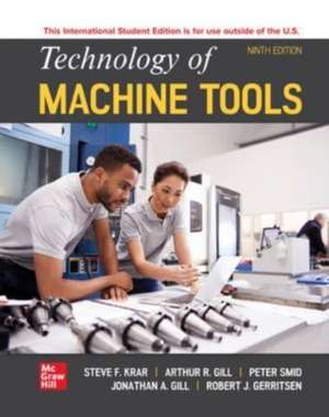 Technology Of Machine Tools ISE de Steve Krar