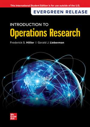 Introduction to Operations Research: 2024 Release ISE de Frederick Hillier