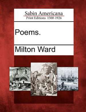 Poems. de Milton Ward