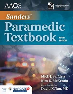 Sander's Paramedic 5e W/Advantage Access de Sanders, Mick