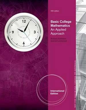 Basic College Mathematics de Joanne Lockwood