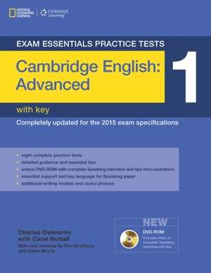 Exam Essentials: Cambridge Advanced Practice Test 1 with Key de Charles Osbourne