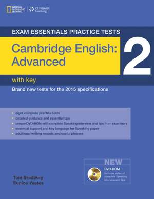 Exam Essentials: Cambridge Advanced Practice Tests 2 W/Key + DVD-ROM de Charles Osbourne