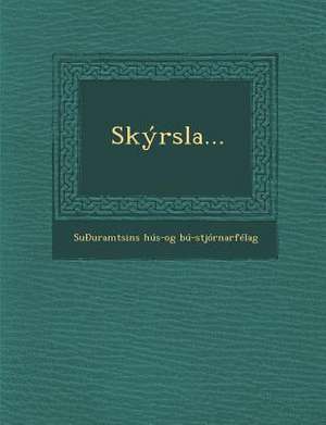 Skyrsla... de Su Uramtsins Hus Bu-Stjornarfelag