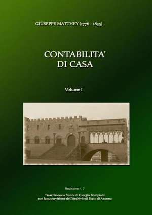 Contabilita Di Casa Vol I de Giorgio Bompiani