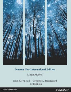 Linear Algebra de John B. Fraleigh