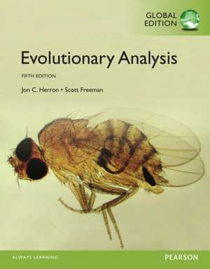 Evolutionary Analysis, Global Edition de Jon Herron