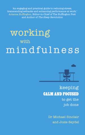 Working with Mindfulness de Josie Seydel