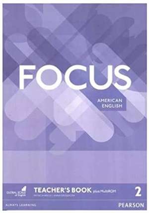 Focus AmE 2 Teacher's Book & MultiROM Pack de Patricia Reilly