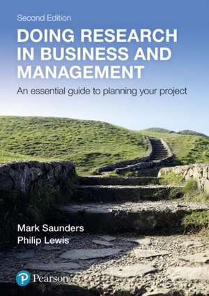 Doing Research in Business and Management de Mark Saunders