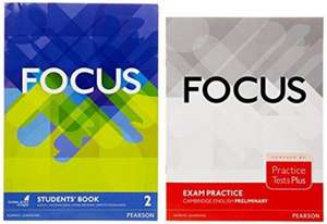 Jones, V: Focus BrE 2 Students' Book & Practice Tests Plus P de Russell Whitehead