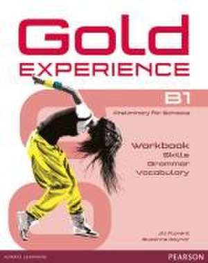 Gold Experience B1 Language and Skills Workbook de Jill Florent