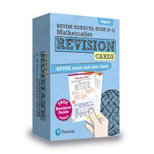 Pearson REVISE Edexcel GCSE Maths (Higher): Revision Cards incl. online revision, quizzes and videos - for 2025 and 2026 exams de Harry Smith