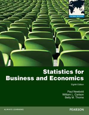 Statistics for Business and Economics plus MyMathLab with Pearson eText, Global Edition de Betty Thorne