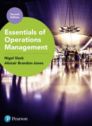 Essentials of Operations Management 2e + MyOMLab de Nigel Slack