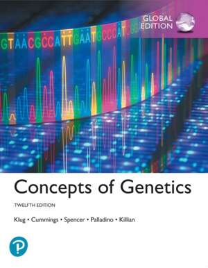 Concepts of Genetics, Global Edition de Charlotte Spencer