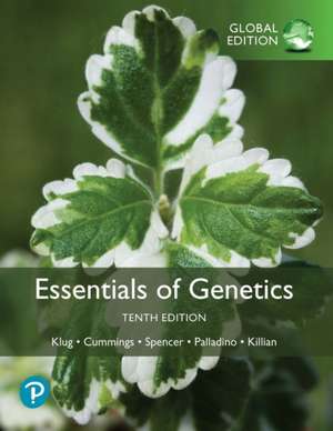 Essentials of Genetics, Global Edition de William Klug