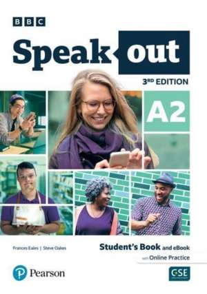 Speakout 3ed A2 Student's Book and eBook with Online Practice de Frances Eales